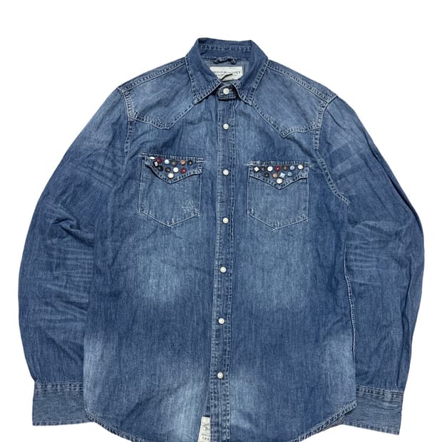 데님앤서플라이 랄프로렌 데님 셔츠