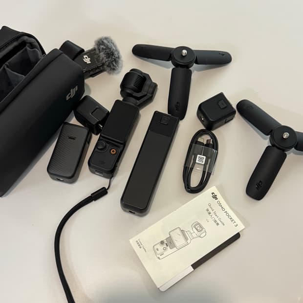 오즈모 포켓3 크리에이터콤보 [보호커버X]