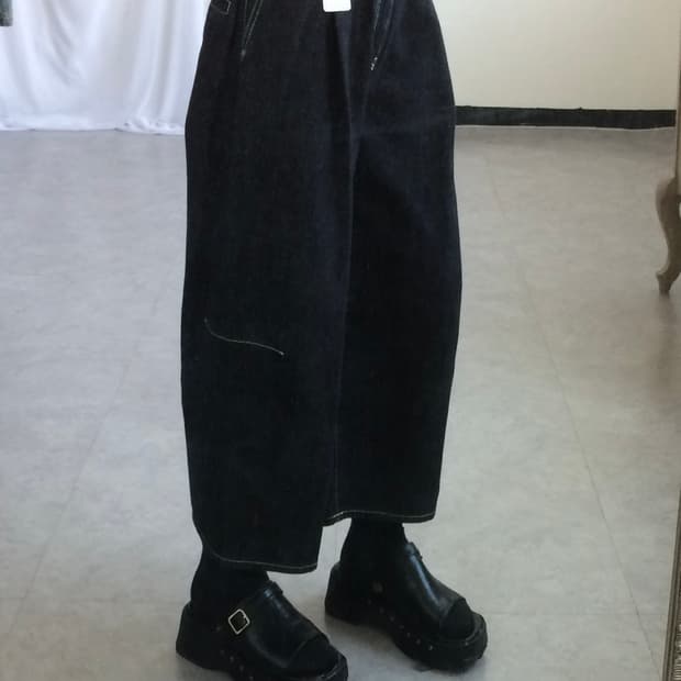 Stitch point denim pnats