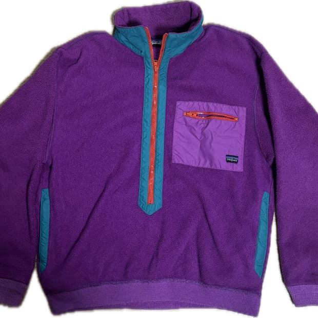 80s 파타고니아 하프집업