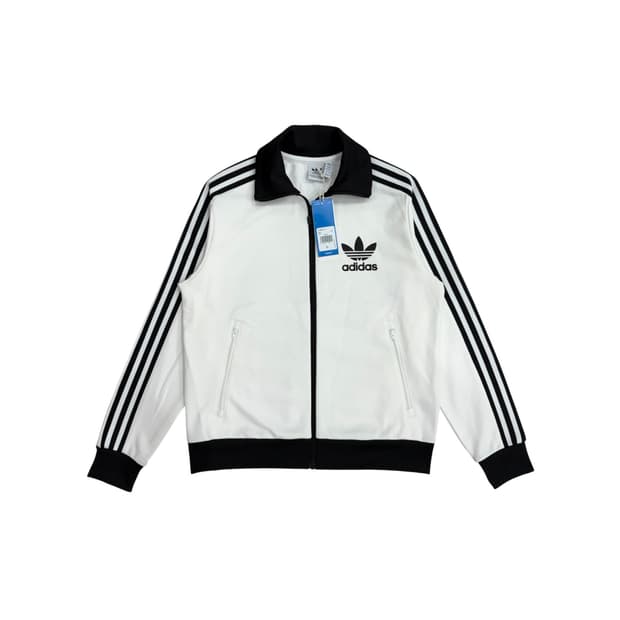 (새상품) 아디다스 여성 베켄바우어 화이트 트랙탑 져지 L