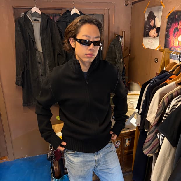 LEVI'S 리바이스 레드탭 니티드 집업 자켓 xl