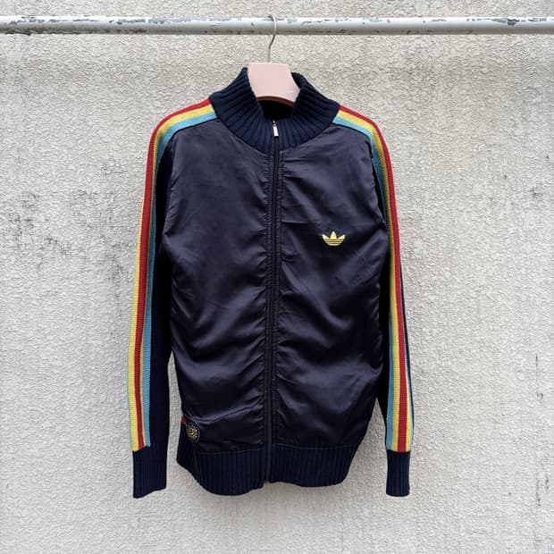 아디다스 레인보우 니트 트랙탑(S)