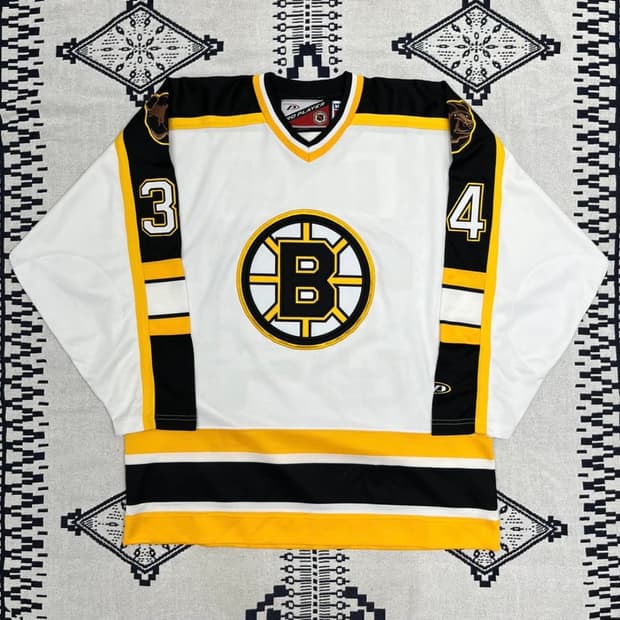 [XL] 90s NHL DAFOE 로고 유니폼