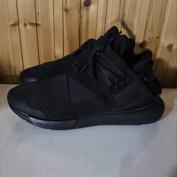 280mm 요지 야마모토 Y-3 콰사 하이 운동화