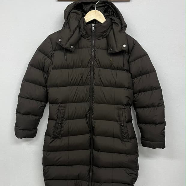 [S] 폴로 랄프로렌 다운 후드 롱패딩