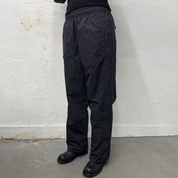 빔즈 X 퓨마(PUMA) 19fw 블랙 블루컬러 립스톱 스포츠 팬츠