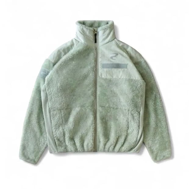 팀유즈 왓츠더유즈 아이스블루 후리스 m