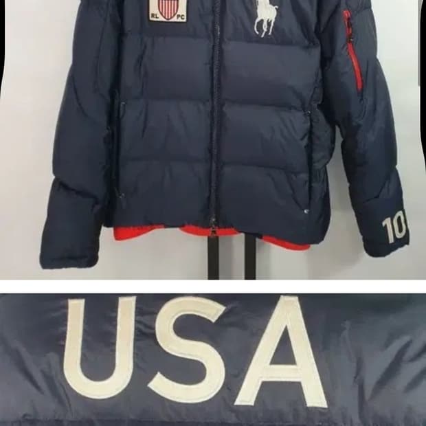폴로 상조기 usa 네이비 패딩 s~m구해요
