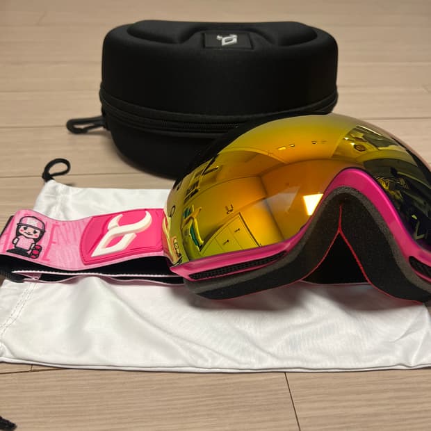 데몬(Demon) 스노우보드 & 스키 고글 | 하드케이스 포함