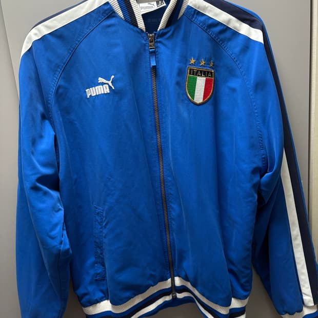 PUMA 퓨마 이탈리아 핀터레스트 자켓 S