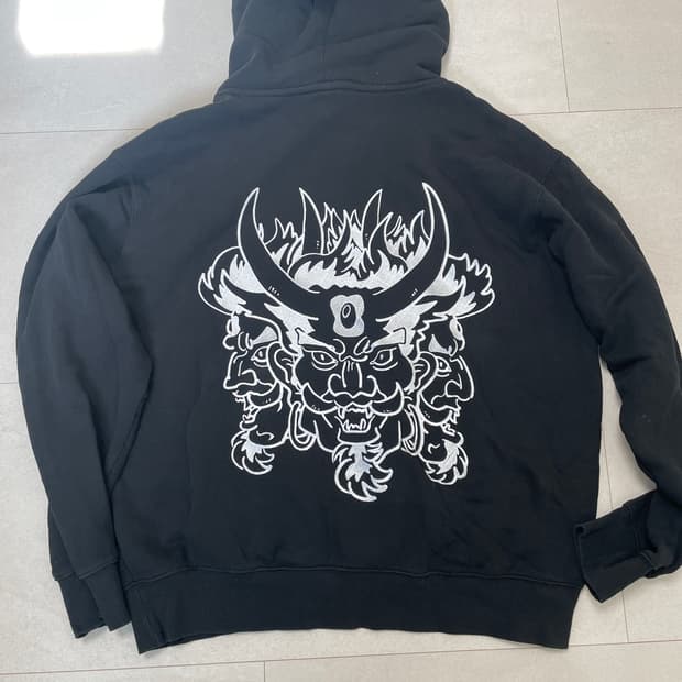 침착맨 아수라 후드 XL 얼렁뚱땅 상점