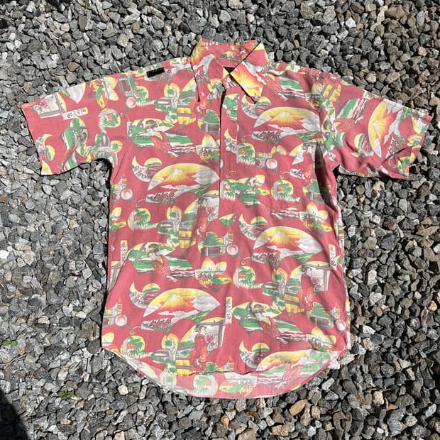 90s 에비수(Evisu)Evis 초창기 빈티지 셔츠 (실측확인)