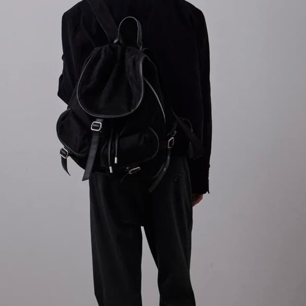 르아브 스웨이드 럭색