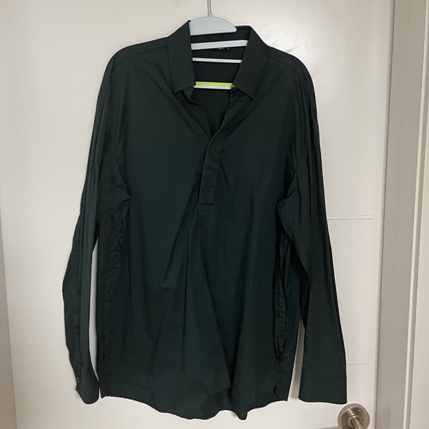 알레그리 딥그린 남성 셔츠 M 팝니다