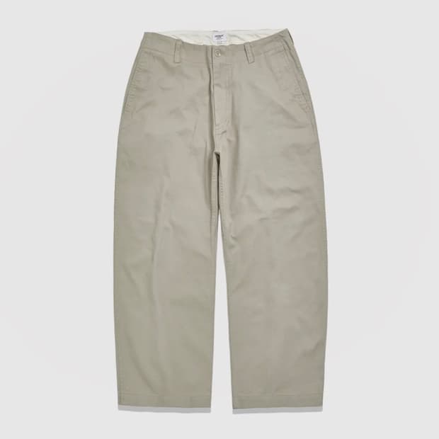 에스피오나지 와이드 오피서 치노팬츠 L