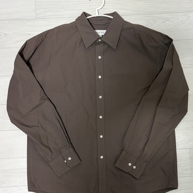 M) 유니온블루 런드리 셔츠 브라운
