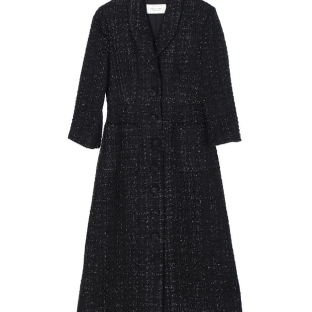 프래시라벨 트위드 원피스 겸 코트 (시착만 해본 새상품)