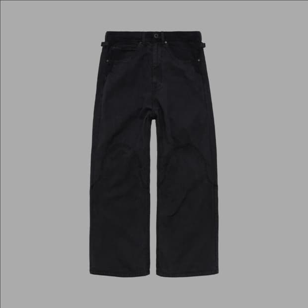 (2) 폴리테루 26ss 플레임 팬츠 차콜