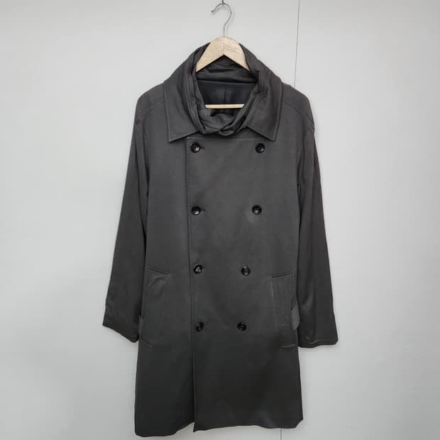 우영미 솔리드옴므 더블코트 105