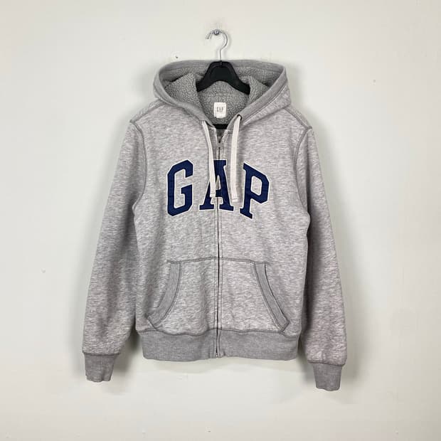 GAP 갭 양털 쉐르파 후드집업 XS