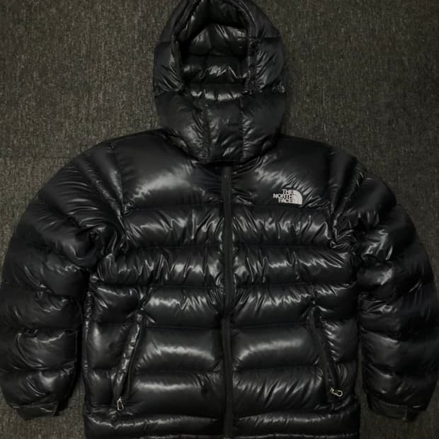 노스페이스 메트로 700 눕시 패딩 블랙