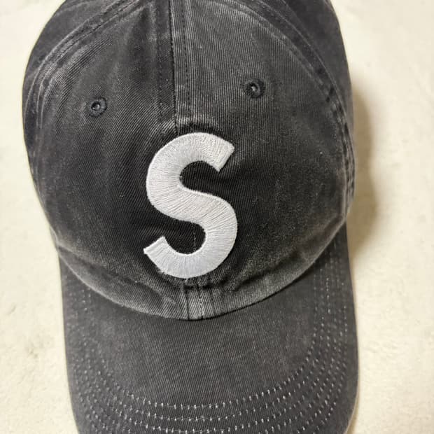 슈프림 s로고 볼캡