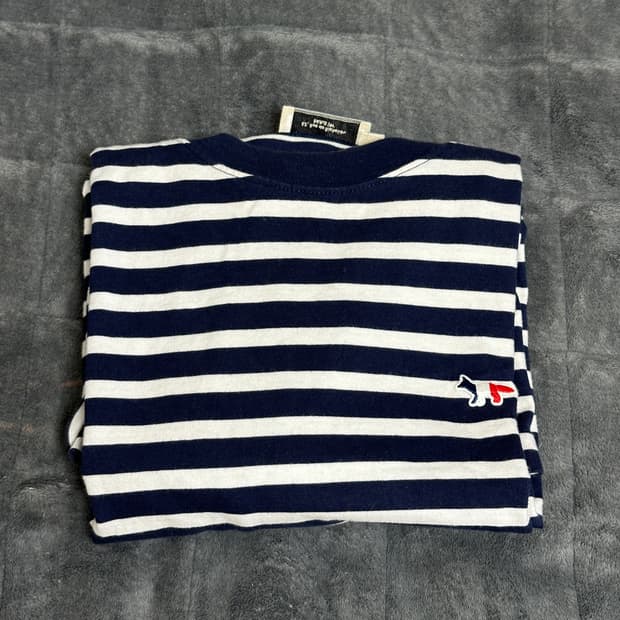 메종키츠네 스트라이프 롱슬리브 (XL)