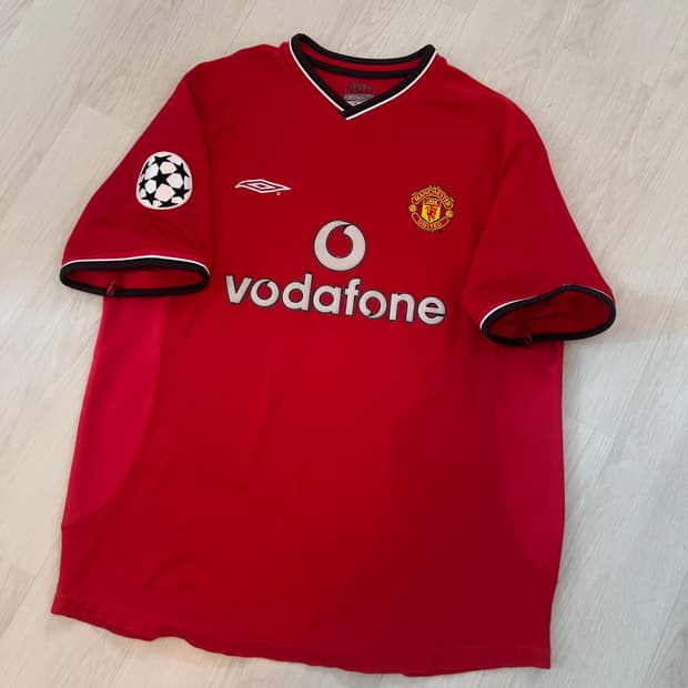 00/02 맨체스터 유나이티드 홈 베컴 유니폼