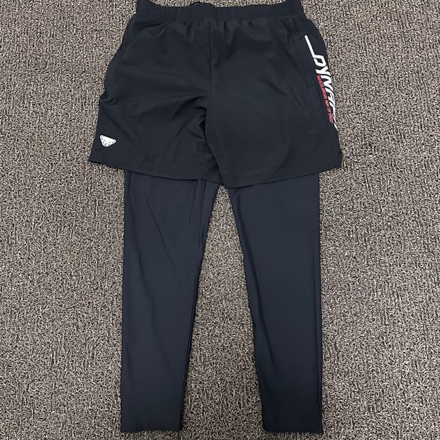 다이나핏 레깅스 반바지 운동복 수영복 블랙 L