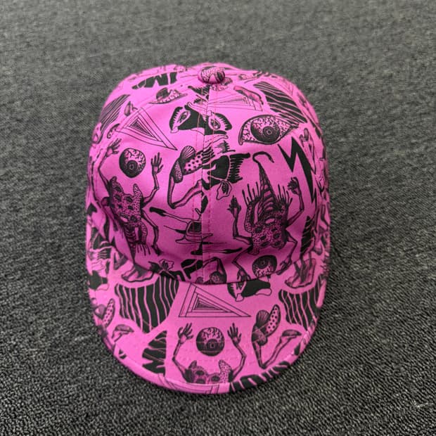 카시라 CA4LA SICK full print 볼캡 모자