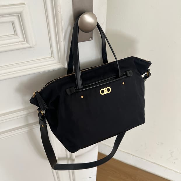 빈티지 페라가모 나일론 3WAY 간치니 토트 & 숄더 & 크로스백