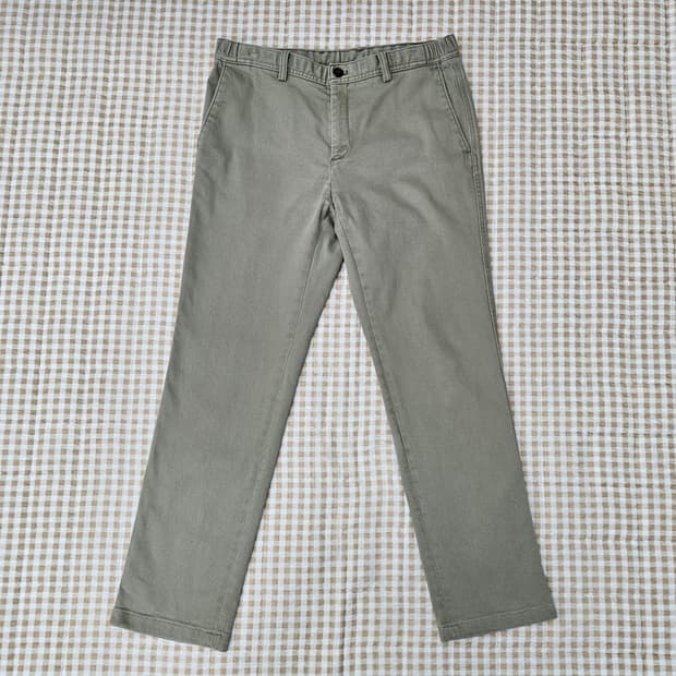 코오롱 브렌우드 스판 면바지 남자32~33