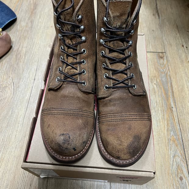 택포27) 레드윙 8083 호손 뮬 스키너 us9.5 275사이즈