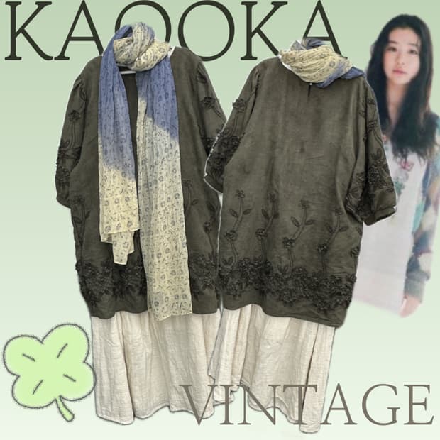 🍀하구미의 히피 코디세트🍀그런지 에스닉 플라워 원피스 레이어드 일본