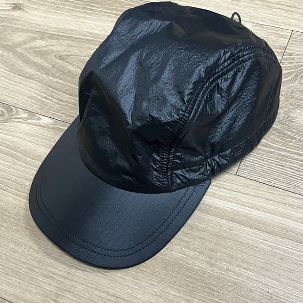 Our Legacy 아워레가시 블랙 토글 디테일 캠프캡