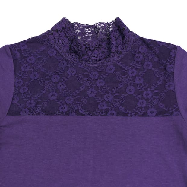 Jalonner lace high neck top
