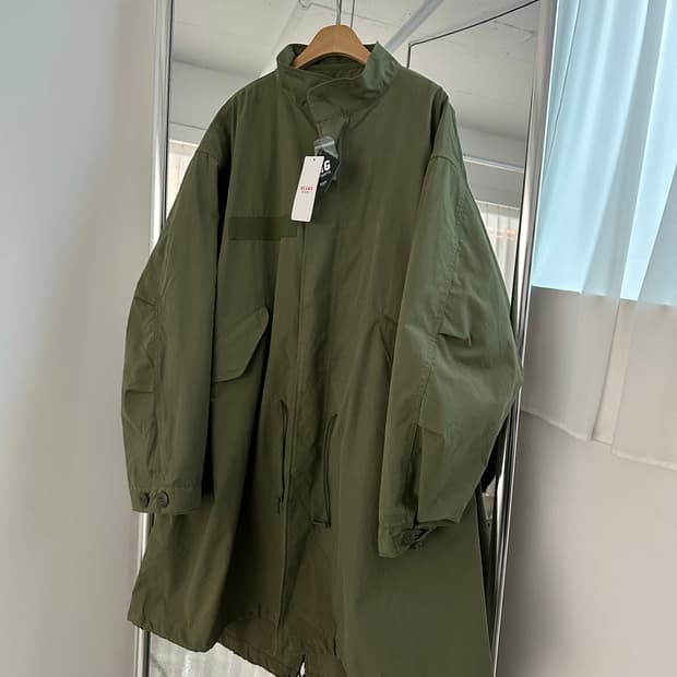 빔즈 M-65 개파카 피쉬테일 야상 모즈코트 라이너 내피 퀼팅 자켓