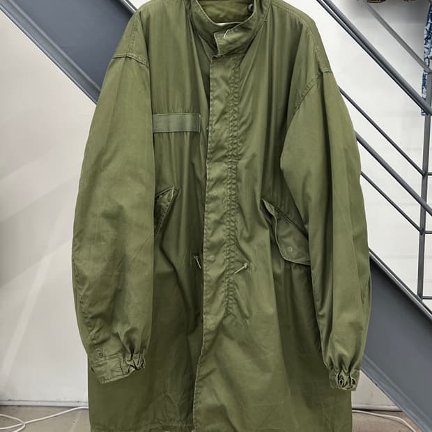 오리지널 미군 70s M-65 피쉬테일 파카