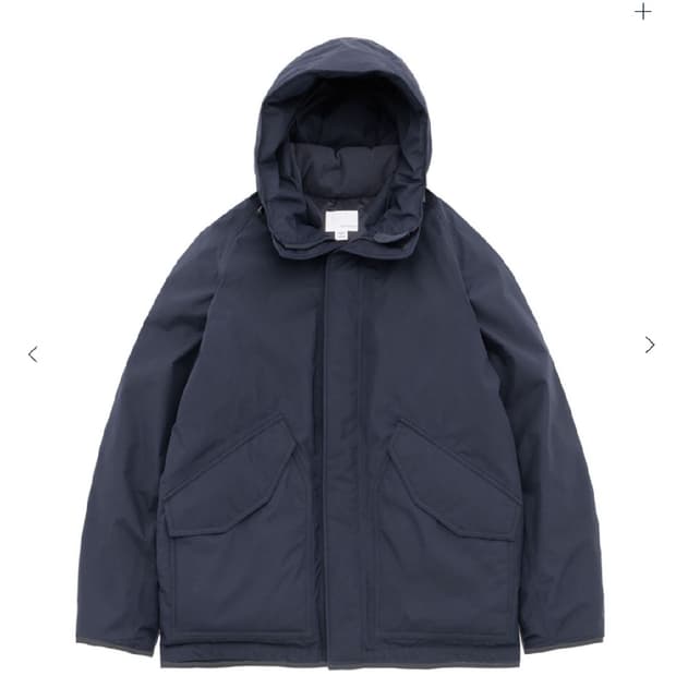 나나미카 고어텍스 다운코트 네이비 M