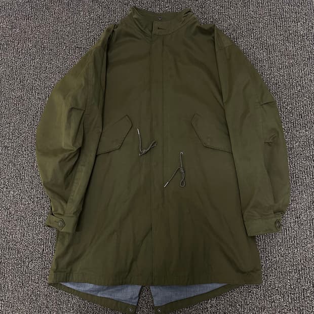 프리즘웍스 피쉬테일 야상 점퍼 카키 M