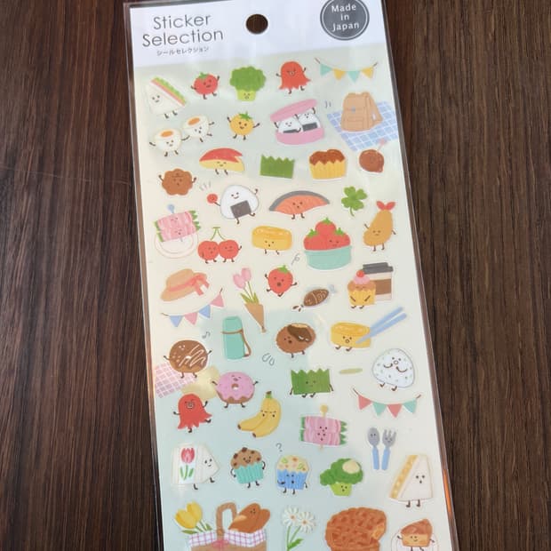 일본 스티커(도시락