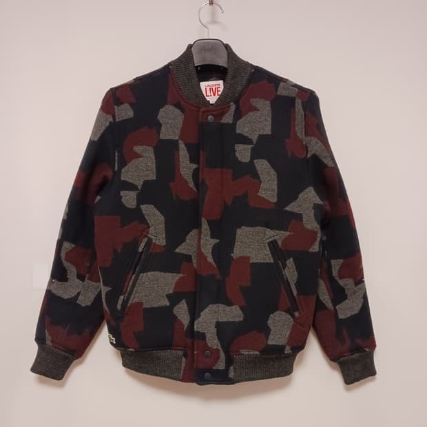 라코스테라이브 누빔 봄버자켓