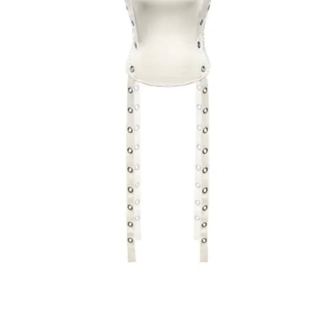 키묘 PUNCHING SET-UP TOP PIECE IN WHITE