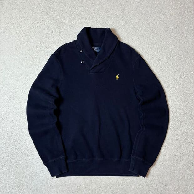 폴로 랄프로렌 00's 클래식 숄카라 니트 PN7616