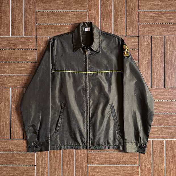 80’s Unitog usa made nylon zip-up jacket