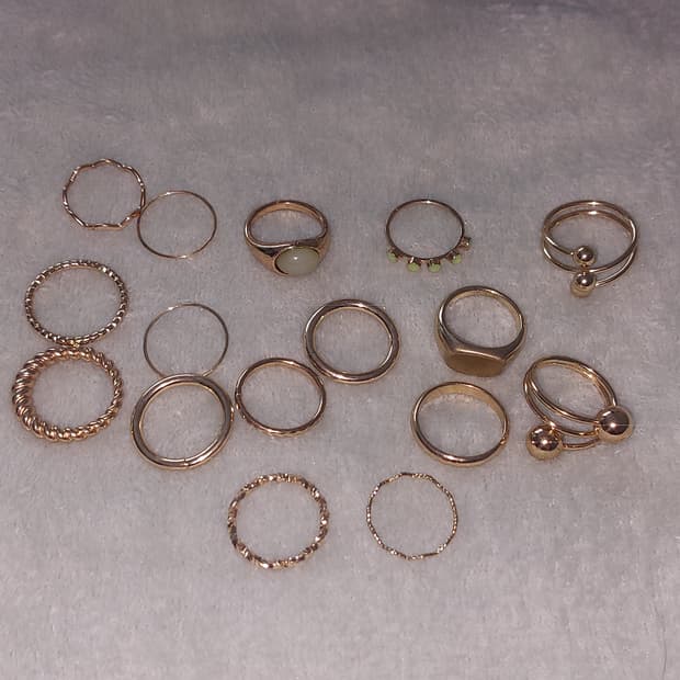 H&M 반지 일괄 만원 모리걸 히피 오리엔탈 보헤미안