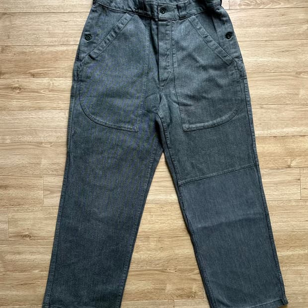 60's 스웨덴 프리즈너 워크 팬츠 32~33"