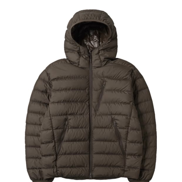 무신사 스탠다드 패딩 자켓 브라운 팝니다