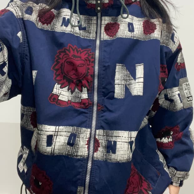 90‘s Phenix 피닉스 라이언 프린팅 윈드 브레이커